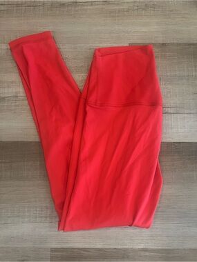 CRZ YOGA High-Waist Red Leggings